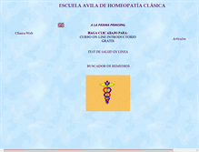 Tablet Screenshot of homeopatia.euni.org